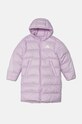 adidas kurtka dziecięca J FI 3S PARKA IX3631 fioletowy AW24