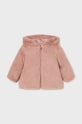 Dziewczynka Mayoral kurtka dwustronna dziecięca 2480.4A.Baby.9BYH różowy
