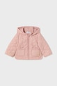 Mayoral kurtka dziecięca 2484.4J.Baby.9BYH różowy AW24