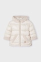 Dječja jakna Mayoral s kapuljačom bež 4491.6D.Mini.9BYH
