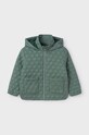 Detská bunda Mayoral Kurtka soft jemné zateplenie tyrkysová 7482.8D.Junior.9BYH
