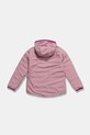 The North Face geaca reversibila pentru copii REVERSIBLE PERRITO HOODED JACKET roz NF0A88UE1I71