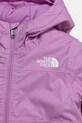 Dziewczynka The North Face kurtka dziecięca FREEDOM INSULATED JACKET NF0A88UG1I81 fioletowy