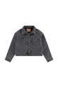Παιδικό τζιν μπουφάν Levi's QUILTED TRUCKER JACKET χωρίς κουκούλα γκρί 3EL097