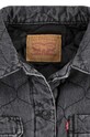 Девочка Детская джинсовая куртка Levi's QUILTED TRUCKER JACKET 4EL097 серый