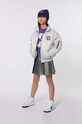 Dkny geaca bomber pentru copii gri D60235.156.162