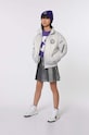 Детская куртка-бомбер Dkny серый D60235.156.162