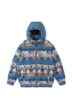 Детская двусторонняя пуховая куртка Reima Finnoo голубой 5100252B.9BYH