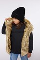 Dětská vesta Marc Jacobs s podšívkou zlatá W60270.114.150