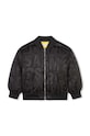Marc Jacobs geaca bomber pentru copii cu captuseala negru W60272.156
