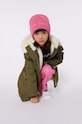 Marc Jacobs parka pentru copii cu captuseala verde W60274.102.108