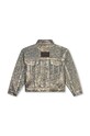 Fete Marc Jacobs geacă din denim pentru copii W60302.102.108 aur