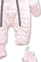 BOSS kombinezon zimowy niemowlęcy różowy J51073.