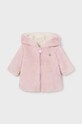 Mayoral Newborn geacă reversibilă pentru bebeluși cu captuseala roz 2449.1D.Newborn.G.9BYH