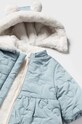 Дівчинка Двостороння дитяча куртка Mayoral Newborn 2454.2R.Newborn.9BYH блакитний