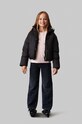 Девочка Детская куртка Calvin Klein Jeans IG0IG02683.9BYH. чёрный