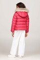 Παιδικό μπουφάν με πούπουλα Tommy Hilfiger KG0KG07399.9BYH.98.122 ροζ