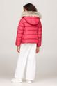 Tommy Hilfiger kurtka puchowa dziecięca KG0KG07399.9BYH.128.176 różowy