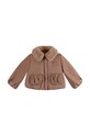 Detská bunda Donsje Bloci Jacket 4086300. hnedá AW24