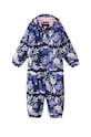Kojenecká zimní kombinéza Reima Puhuri s podšívkou fialová 5100116B.G.9BYH
