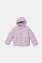 Dětská bunda United Colors of Benetton s podšívkou fialová 2LETCN04Y.G.Seasonal