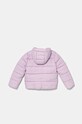 Dětská bunda United Colors of Benetton 2LETCN04Y.G.Seasonal fialová AW24
