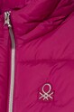 Dziewczynka United Colors of Benetton kurtka dziecięca 2LETCN04Y.G.Seasonal różowy
