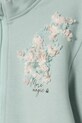 Fete United Colors of Benetton bluza copii 39M2G503J.P.Seasonal turcoaz