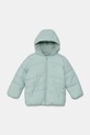 Detská bunda United Colors of Benetton zateplené tyrkysová 2SJ1GN03I.P.Seasonal