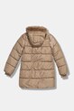 Detská bunda United Colors of Benetton 2SVKCN05V.G.Seasonal béžová AW24