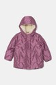 United Colors of Benetton geaca bebe cu captuseala roz 2SVKGN03A.P.Seasonal