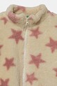 Fete United Colors of Benetton hanorac polar pentru copii 3RVCG503K.P.Seasonal bej