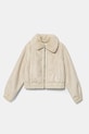 Μπουφάν Abercrombie & Fitch απομίμηση σουέτ μπεζ KI244.4035