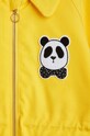 Chłopiec Mini Rodini kurtka dziecięca Panda 2221010823 żółty