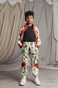 Дитяча куртка Mini Rodini Parrots 2461010300 бежевий