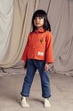 Mini Rodini geacă de bumbac pentru copii Mallorca 2461010442 portocaliu