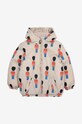 Детская куртка Bobo Choses Little Tin Soldier 224AC135 бежевый AW24