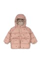 Дитяча куртка Konges Sløjd NUKA JACKET GRS з капюшоном помаранчевий KS101204