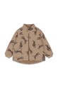 Дитяча куртка Konges Sløjd THERMO JACKET GRS KS101239 коричневий AW24