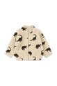 Konges Sløjd geaca copii JODY TEDDY JACKET GRS KS101242 verde AW24