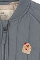 Konges Sløjd kurtka bomber dziecięca JUNO BOMBER JACKET niebieski KS101245
