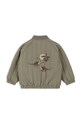 Dječja bomber jakna Konges Sløjd JUNO BOMBER JACKET za prijelazno razdoblje zelena KS101245