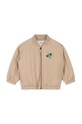 Konges Sløjd geaca bomber pentru copii JUNO SEQUIN BOMBER JACKET KS101250 bej AW24