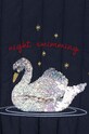 Дитяча куртка-бомбер Konges Sløjd JUNO SEQUIN BOMBER JACKET темно-синій KS101250