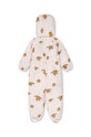 CHLAPEC Dětská zimní kombinéza Konges Sløjd NOHR SNOWSUIT PRINT KS101277 béžová