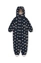 Dětská zimní kombinéza Konges Sløjd NOHR SNOWSUIT PRINT KS101277 zelená AW24