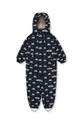 Παιδικές χειμερινές φόρμες Konges Sløjd NOHR SNOWSUIT PRINT KS101277 πράσινο AW24