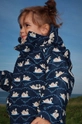 Дитячий зимовий комбінезон Konges Sløjd NOHR SNOWSUIT PRINT KS101277