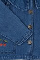 Konges Sløjd geacă din denim pentru copii MAGOT DENIM SHIRT GOTS KS101582 albastru