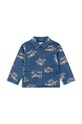 Детская джинсовая куртка Konges Sløjd MAGOT JACKET GOTS KS101586 голубой AW24